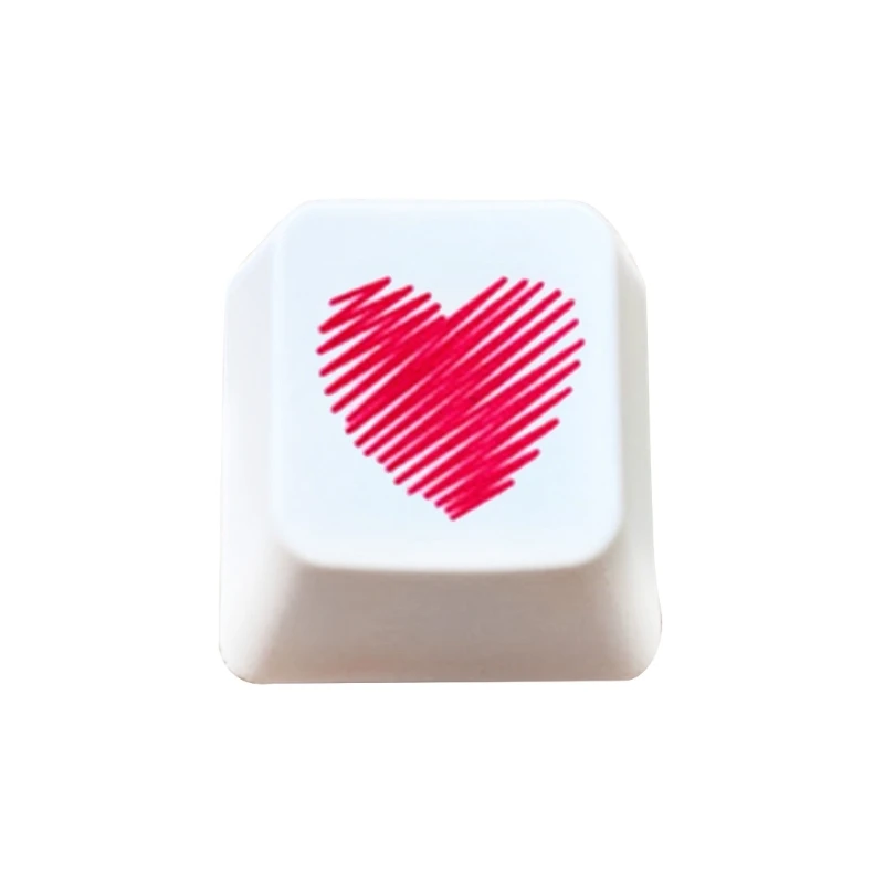 Game Keyboard Keycap PBT OEM Directions Keycaps For Mechanical Keyboard Replacement Part Keycaps Heart Shaped Dropshipping