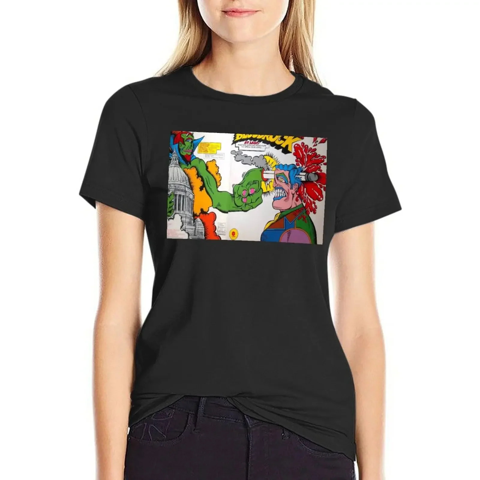 

Bloodrock - Bloodrock U.S.A. -1971 T-Shirt quick drying female blanks Women t shirt