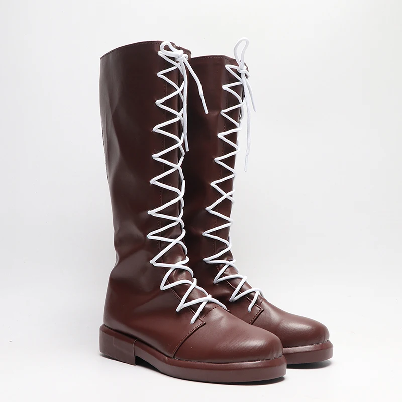 Frieren: Voorbij Het Einde Van De Reis Cosplay Shutaruku Grimmige Cosplay Schoenen Laarzen Unisex Rol Spelen Schoenen Elke Maat