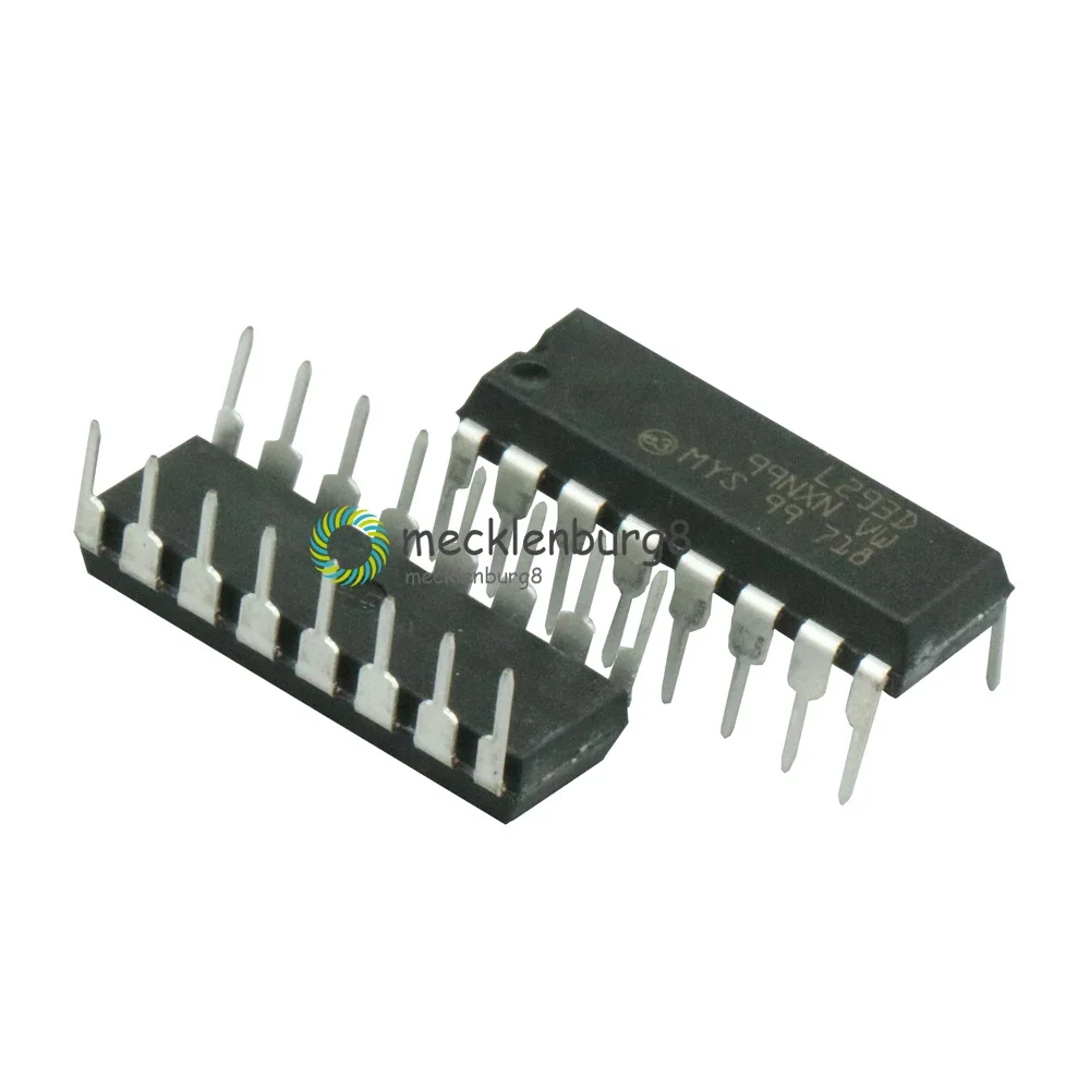 5 قطع l292 L293D تراجع DIP16 DIP-16 IC سائق ، رقاقة محرك السيارات ، سحب PostPusH ، 4 وحدة أربع قنوات