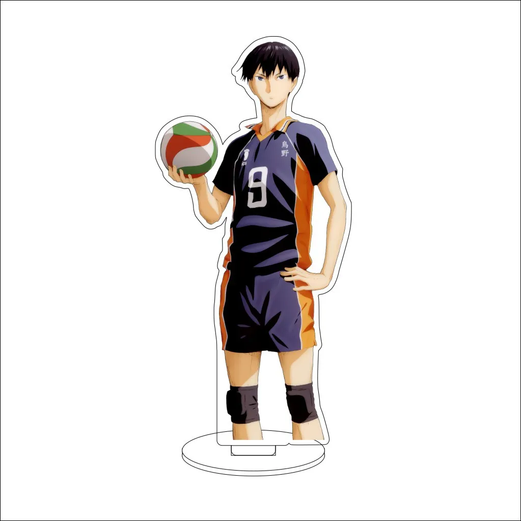 16CM Anime Haikyuu Hinata Shoyo Tsukishima Kei Nishinoya Yu Kozume Kenma Kageyama Tobio Cosplay Acryl-Figur Ständer Geschenke Dekorationen – Detail 6
