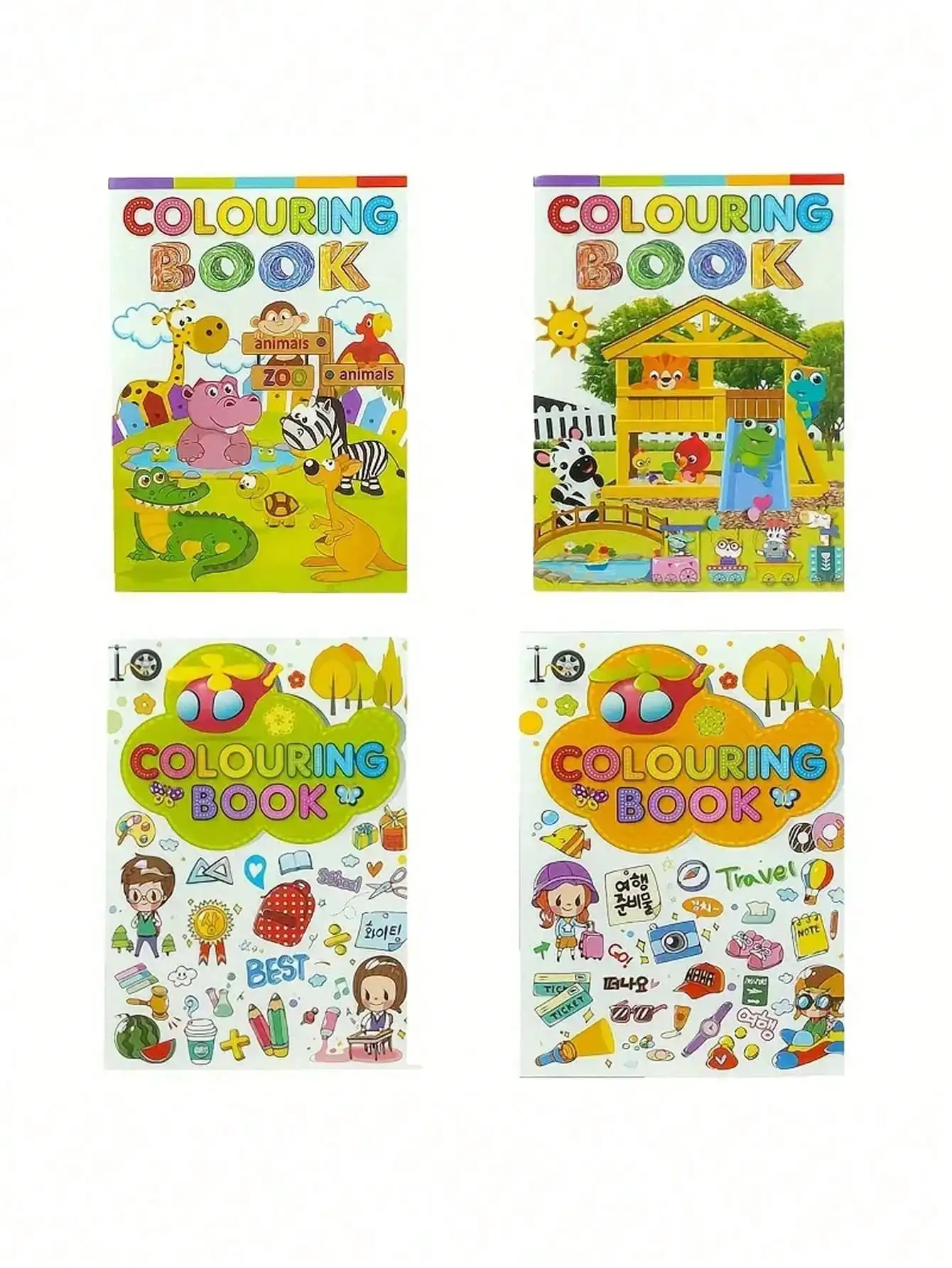 كتاب صور كرتوني للأطفال باللغة الإنجليزية، رسومات رسومات وتلوين لطيفة لرياض الأطفال #6