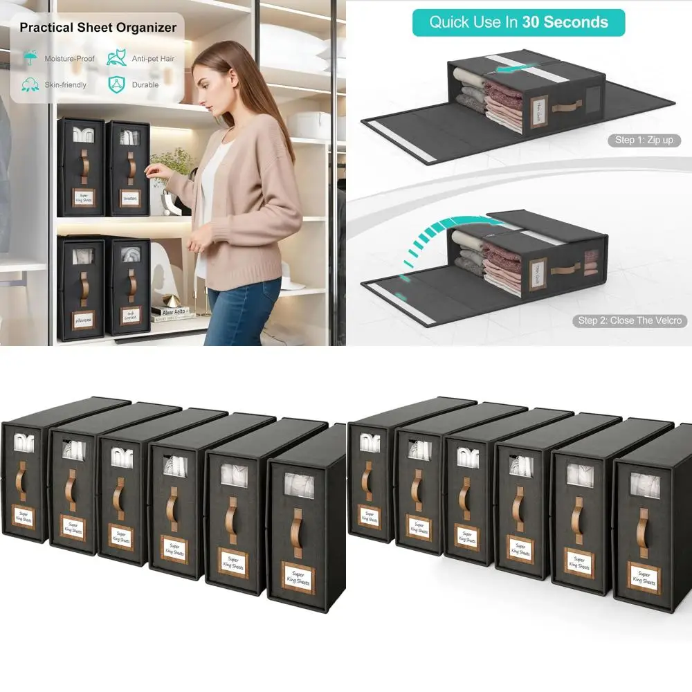 

Чехол для одеяла Cal King Size, 5,2 галлона, черный, с ручкой, для организации и хранения постельного белья