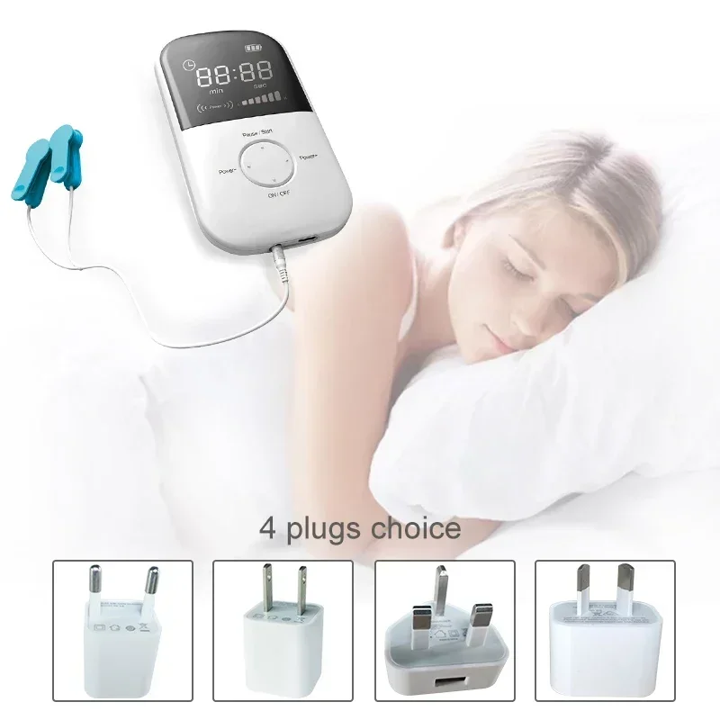 Sleep aid therapy device instrument for insomnia physiotherapy equipment migraine CES sleep aid machine