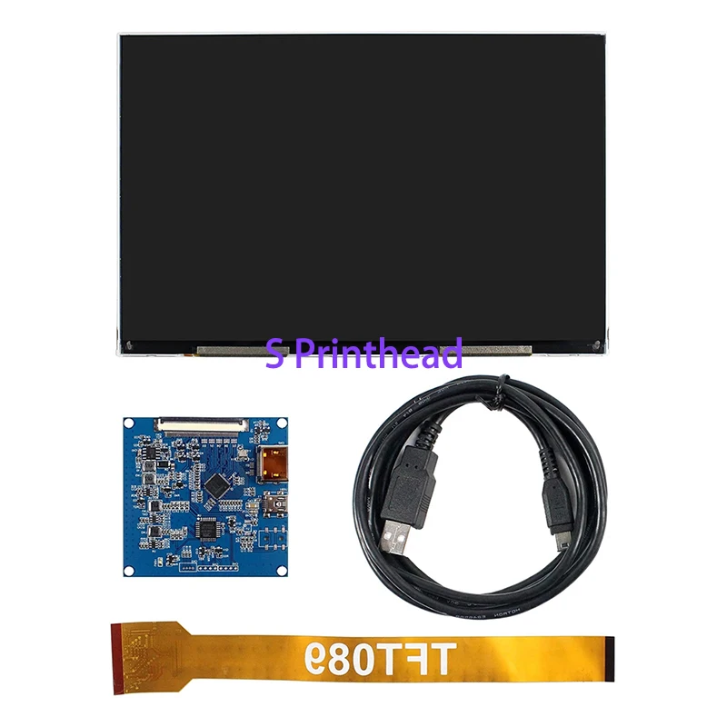 2K 8.9" 2560X1600 High Resolution 8.9inch IPS TFT08925601600 LCD Screen with HDMI LCD Controller Board Work for 60Pin/61Pin Mipi