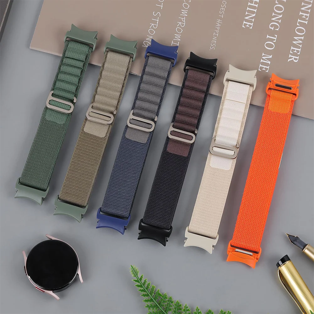 Sport  Alpine Loop For Samsung Galaxy Watch 7/6/5/4 44mm 40mm 5pro 45mm Strap G nylon bracelet Galaxy watch 6 Classic 47mm bands