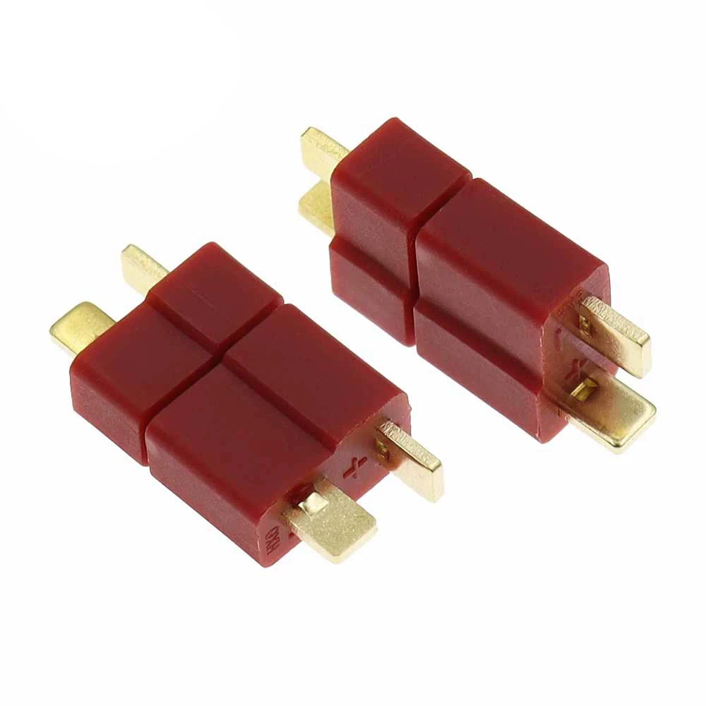 T Plug Male Female Connector Set Gold Plated T-Type Power Connector High Current for RC Model