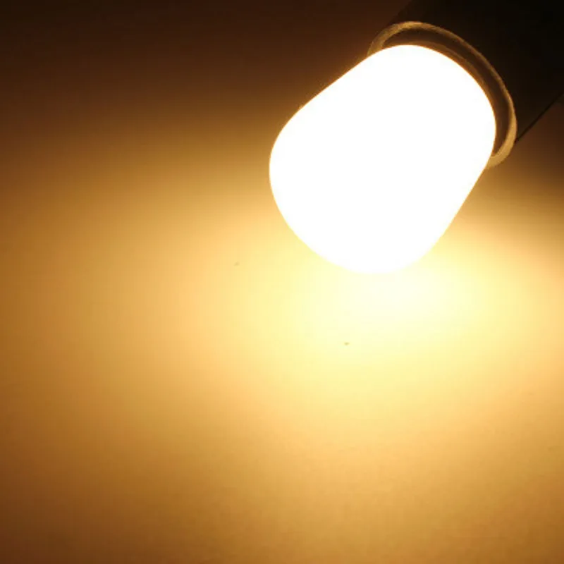 Mini-LED-Glühbirnen, 2 W, E14, E12, T22, 220 V, 110 V, 12 V, 24 V, 2835 SMD, Kühlschrank-Lampe, Schraubbirne für Kühlschrank, Gefrierschrank, kalt/warm