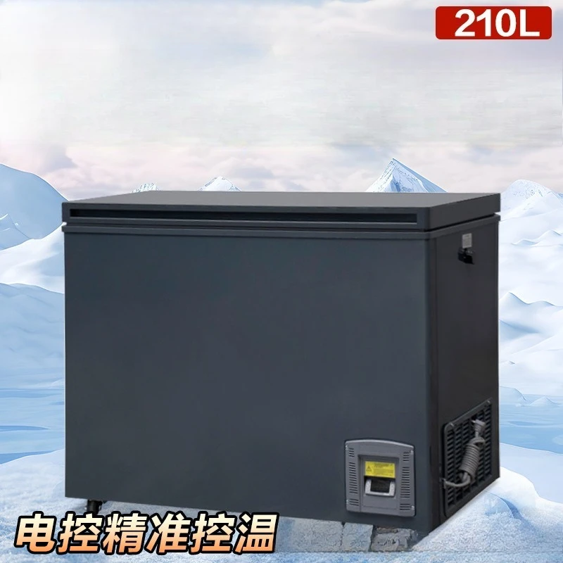 Freezer 304 stainless steel bile five-sided copper tube refrigeration refrigerator cabinet household small freezer
