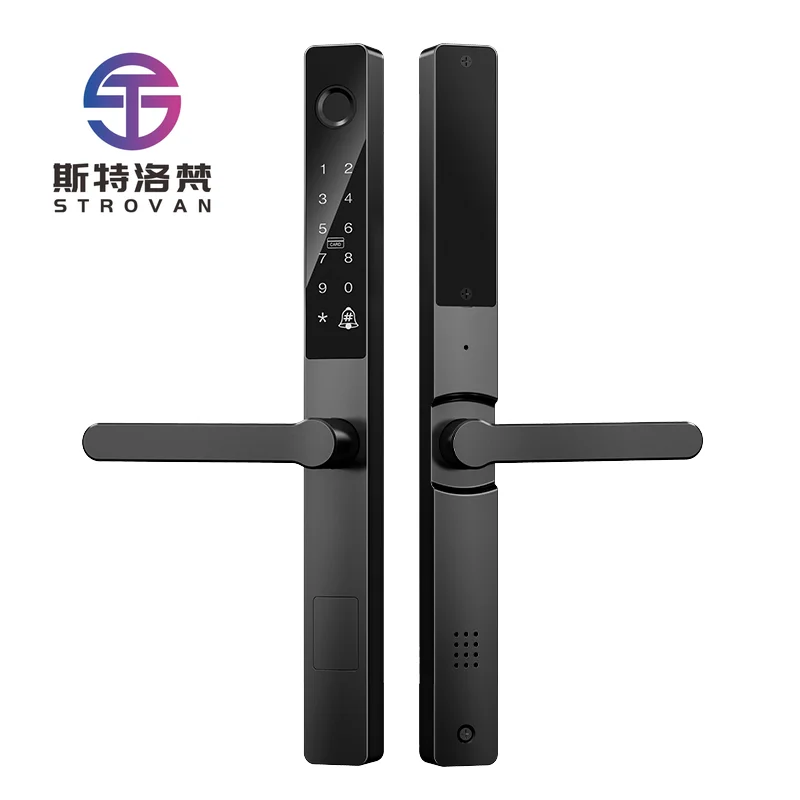 

STLF SOURCE PRICE WiFi Smart Lock for Outdoor Use Waterproof Aluminum Alloy Memory Card Storage for Wood Aluminum Steel Doors
