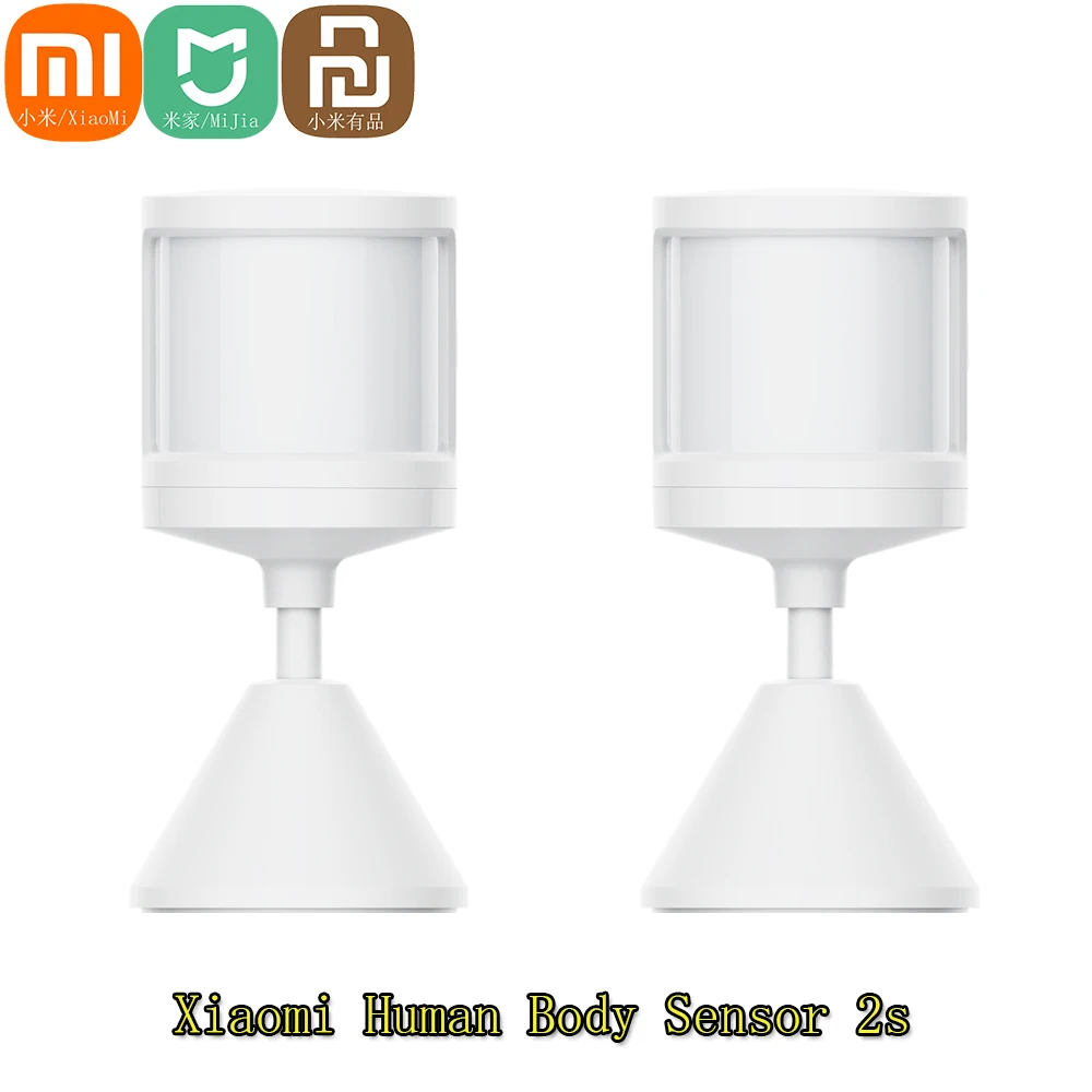 Original Xiaomi Mijia Motion Sensor 2 Human Body Sensitive Ambient Light Dark Transducer Bracket Bluetooth Mesh Work With MiHome