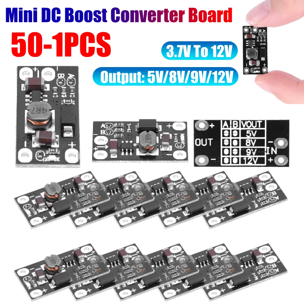 50-1PCS Mini Dc Boo…