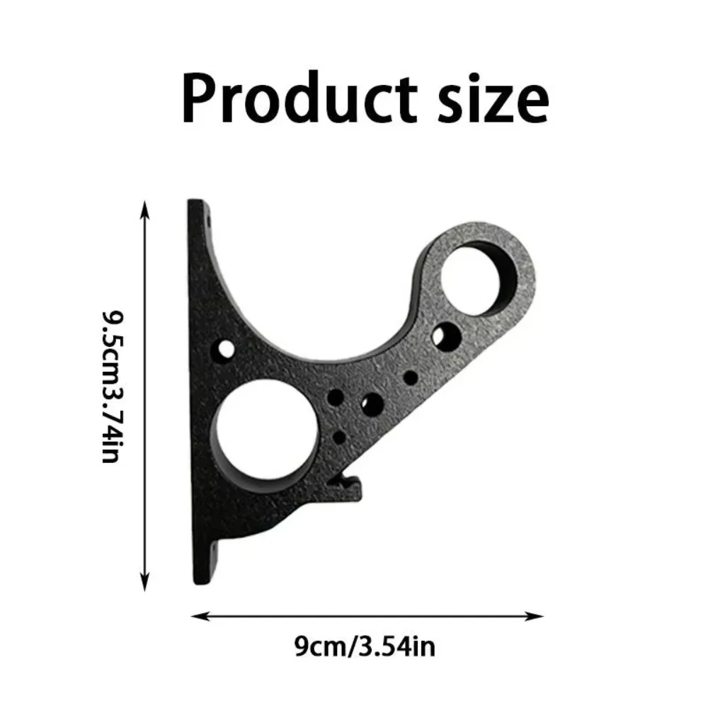 1PC Wall Helmet Storage Hanger, Anti-Deformation Wall-Mounted Motorcycle Helmet Fixing Bracket