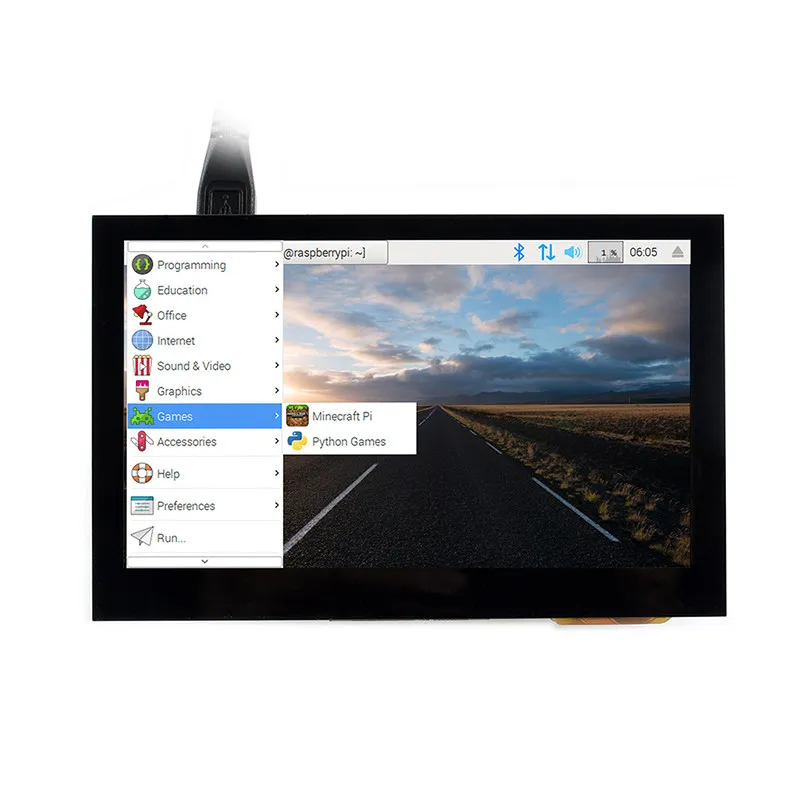 Raspberry Pi Game HAT Tela IPS de 3,5 Polegadas 480×320 com Alto-falante, Expansão de Console de Jogos Retrô para RPi A+/B+/2B/3B/3B+