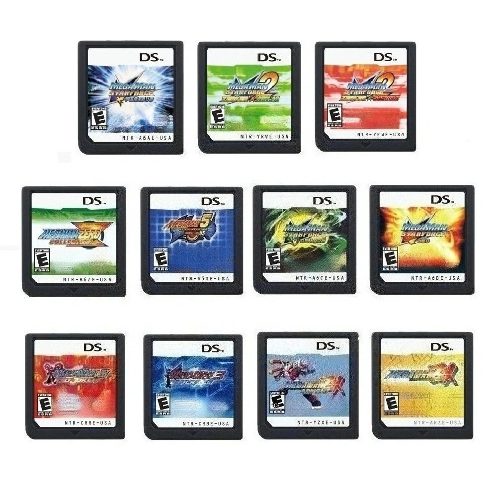 

Кассетная игра NDS серии «Мега Человек», карта игровой консоли, ZX-New Era, Star Force 3-красный Джокер, для 3DS, NDS