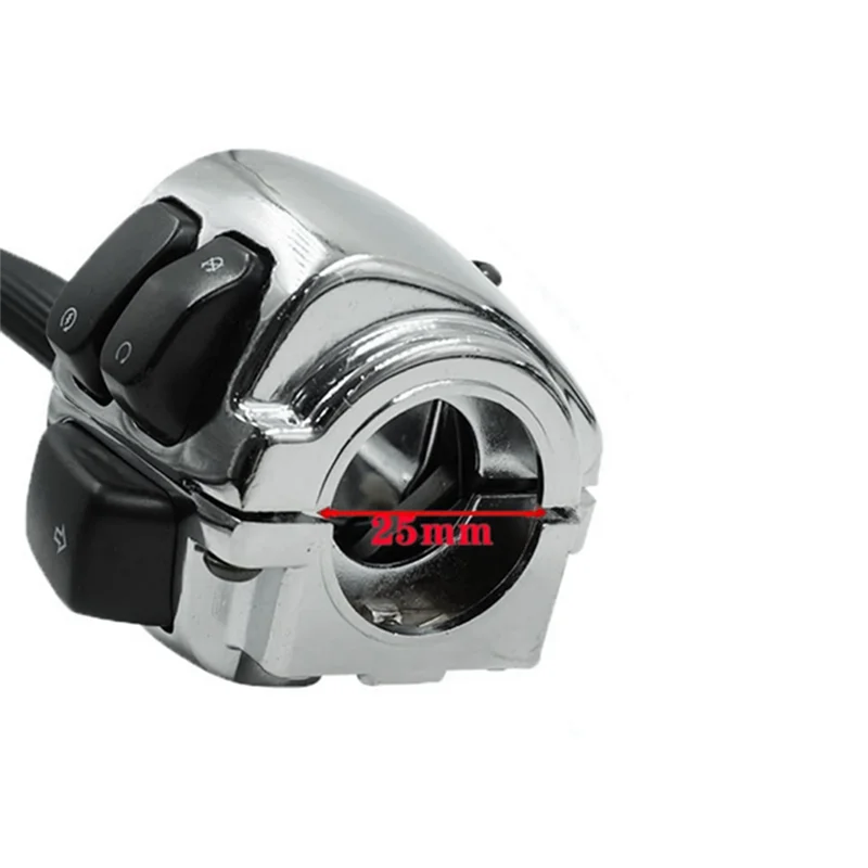 

Motorcycle Handlebar Turn Signal Control Switch 25MM Handlebar Switch For XL883 Sportster Dyna V-ROD Softail