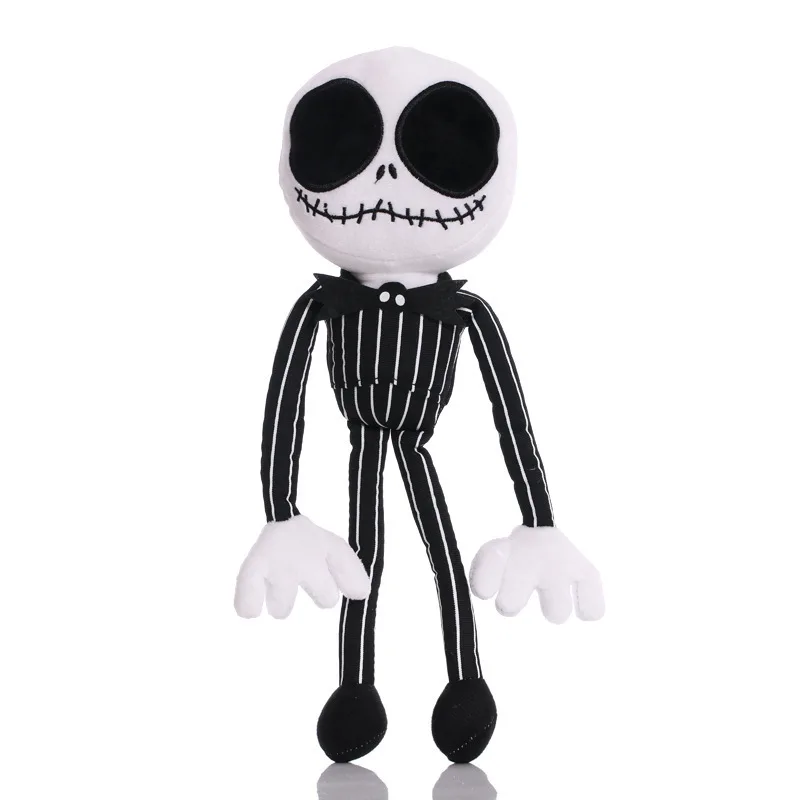 40cm Disney The Nightmare Before Christmas Jack Bone Skeleton Skull Peluche Soft Doll For Children Gifts