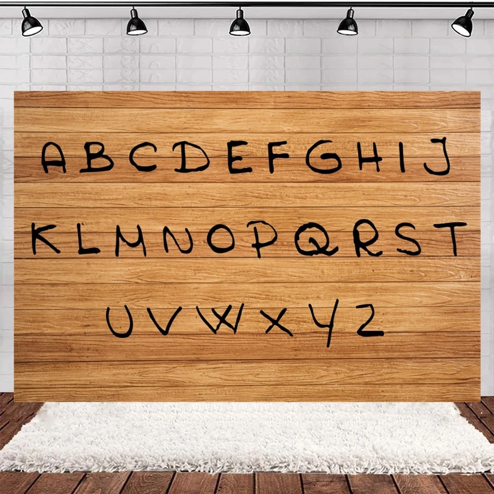 تلفزيون أمريكي غريب موضوع التصوير خلفية أضواء الأبجدية الحلقة سلسلة راية ديكور الحفلات هدية الطفل صور الخلفيات #4
