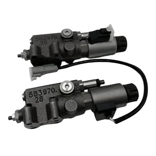 

MOQ 1PC 259-0907 2590907 Fan Piston Pump Solenoid Valve for CAT 336D 349D Hydraulic Excavator Parts HOT SALES