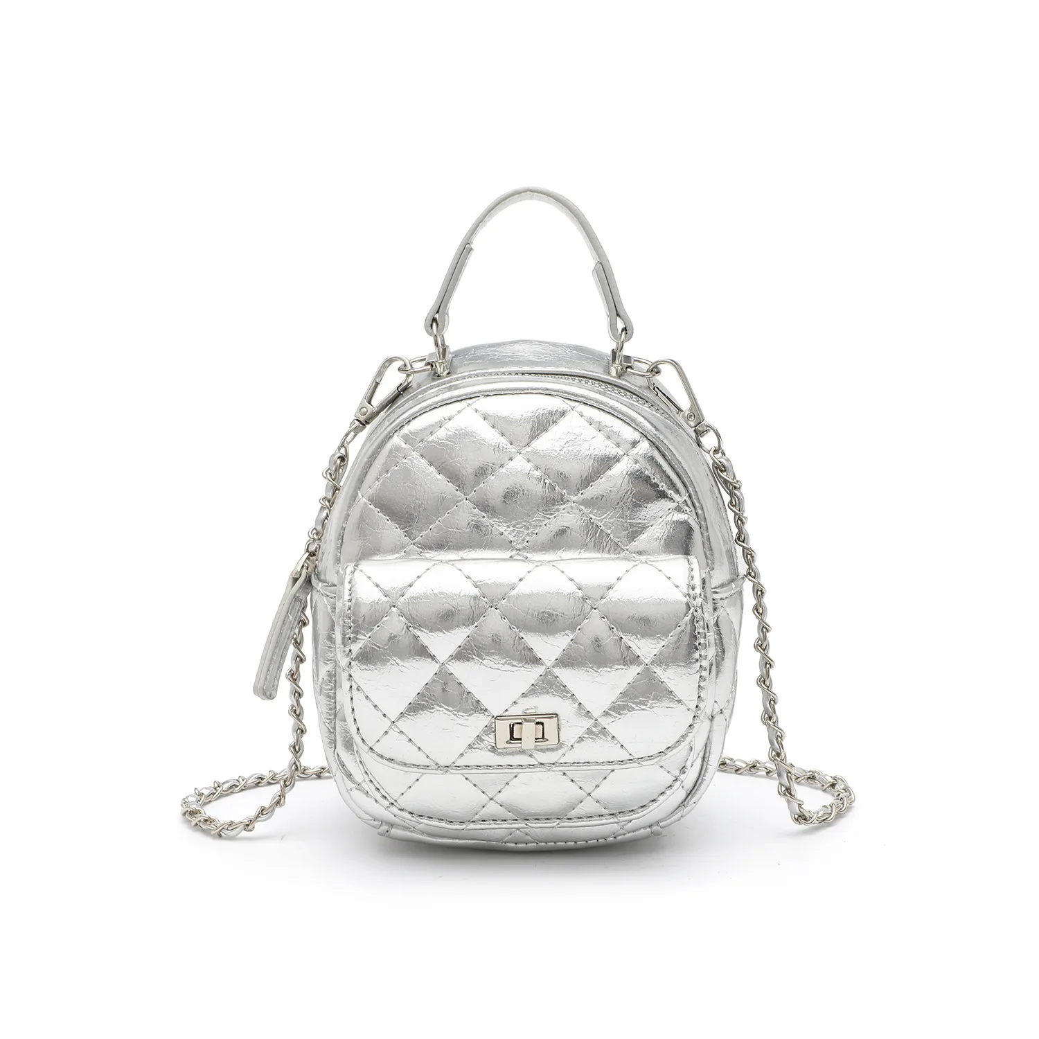 Mini Niche Quilted Backpack Women 2025 New Fashion Versatile Small Backpack