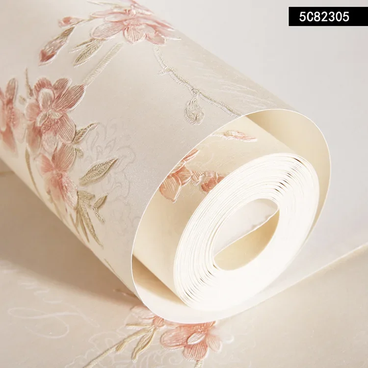Three-dimensional Dandelion Flower Ball Wallpaper Romantic Rural Living Room Bedroom TV Background Stereo Wallpaper
