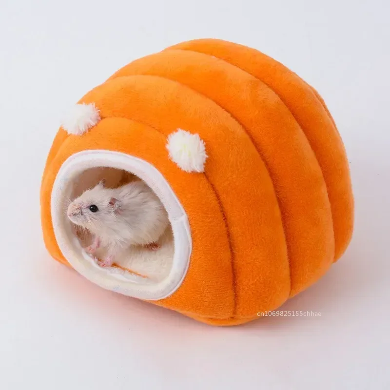 Ferrets Hedgehog Plush Warm Guinea Pig Cozy Hideout Cave Rat Bed Hamster House Small Pet Animal Tent Jaula Conejo