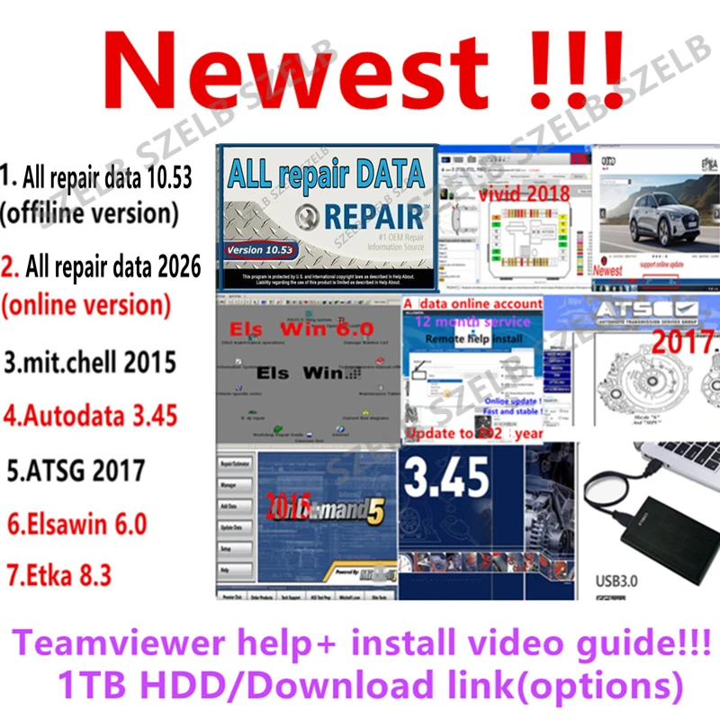 

All repair data online 2026 autodata 3.45 All repair data 2014 offline mitchel 2015 atsg 2017 elsawin 6.0 etka 8.3 vivid 2018