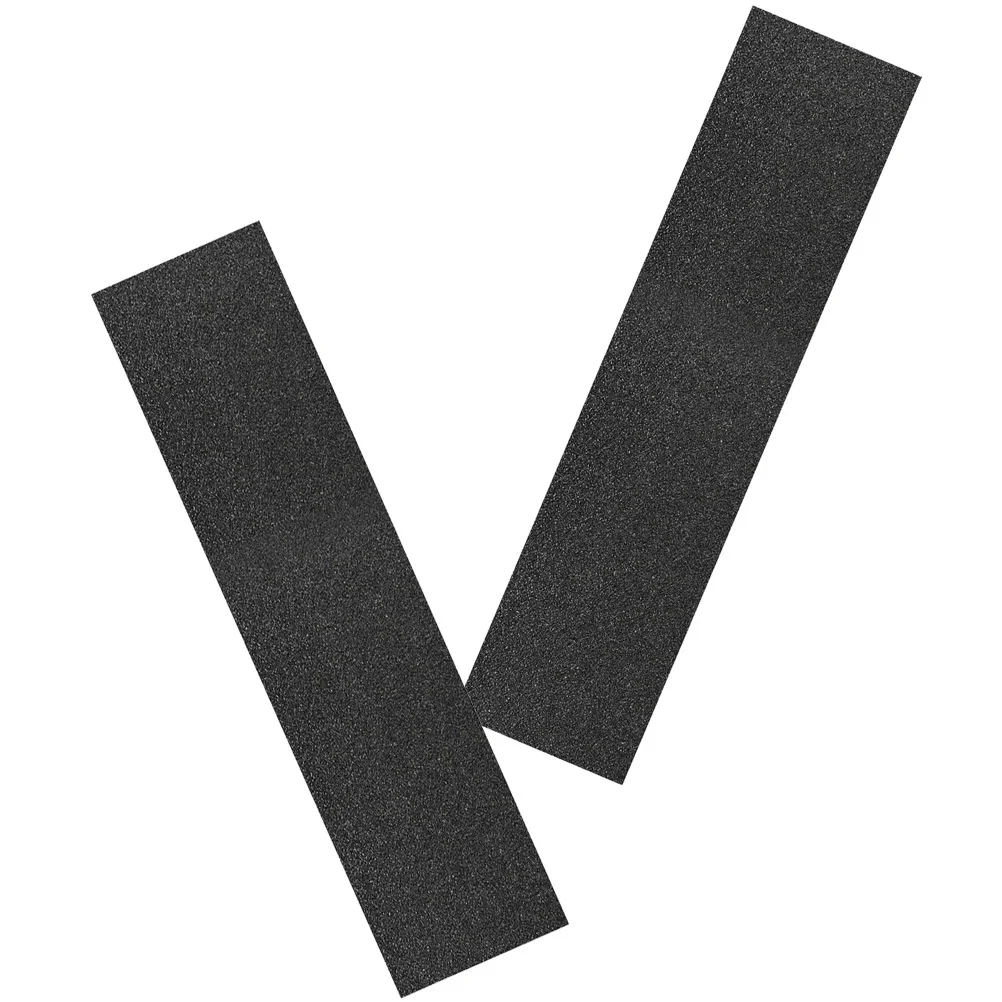 ورقتان من شريط قبضة لوح التزلج الممتاز المضاد للانزلاق، مادة PVC عالية المتانة للحماية المقاومة للاهتراء والديكور الأنيق #3