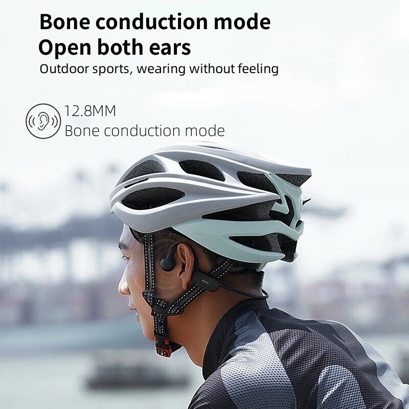 DACOM 2 in 1 Bone Conduction Earphones Dynamic Driver and Sport Bluetooth Headphone,IP66Waterproof,Noise Reduction,Bluetooth 5.0