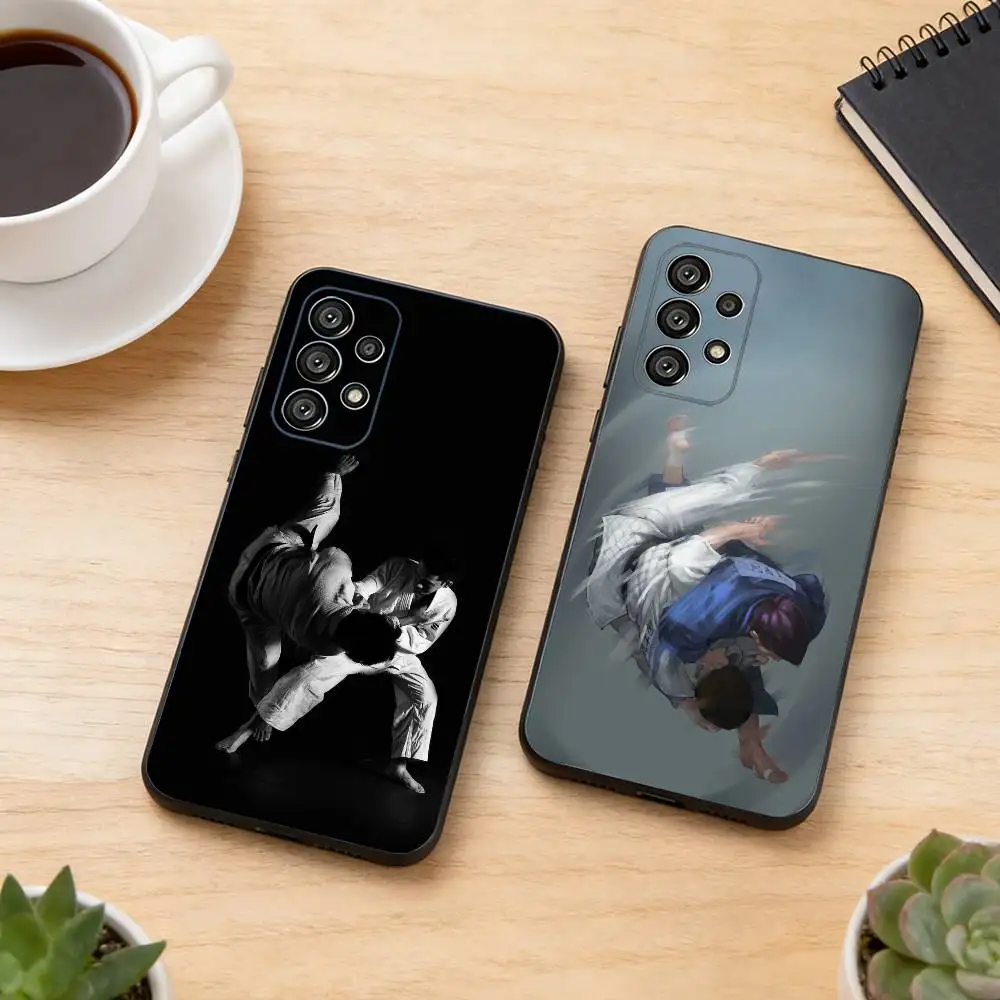 Jujitsu J-Judo Phone Case For Samsung S25,S24,S21,S22,S23,S30,Ultra,S20,Plus,Fe,Soft Silicone Black Cover