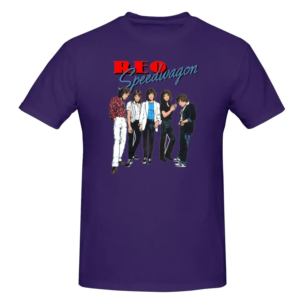 Koszulka Reo Speedwagon 1981 Tour t-Shirt najlepszy druk klasyczny wysokiej jakości