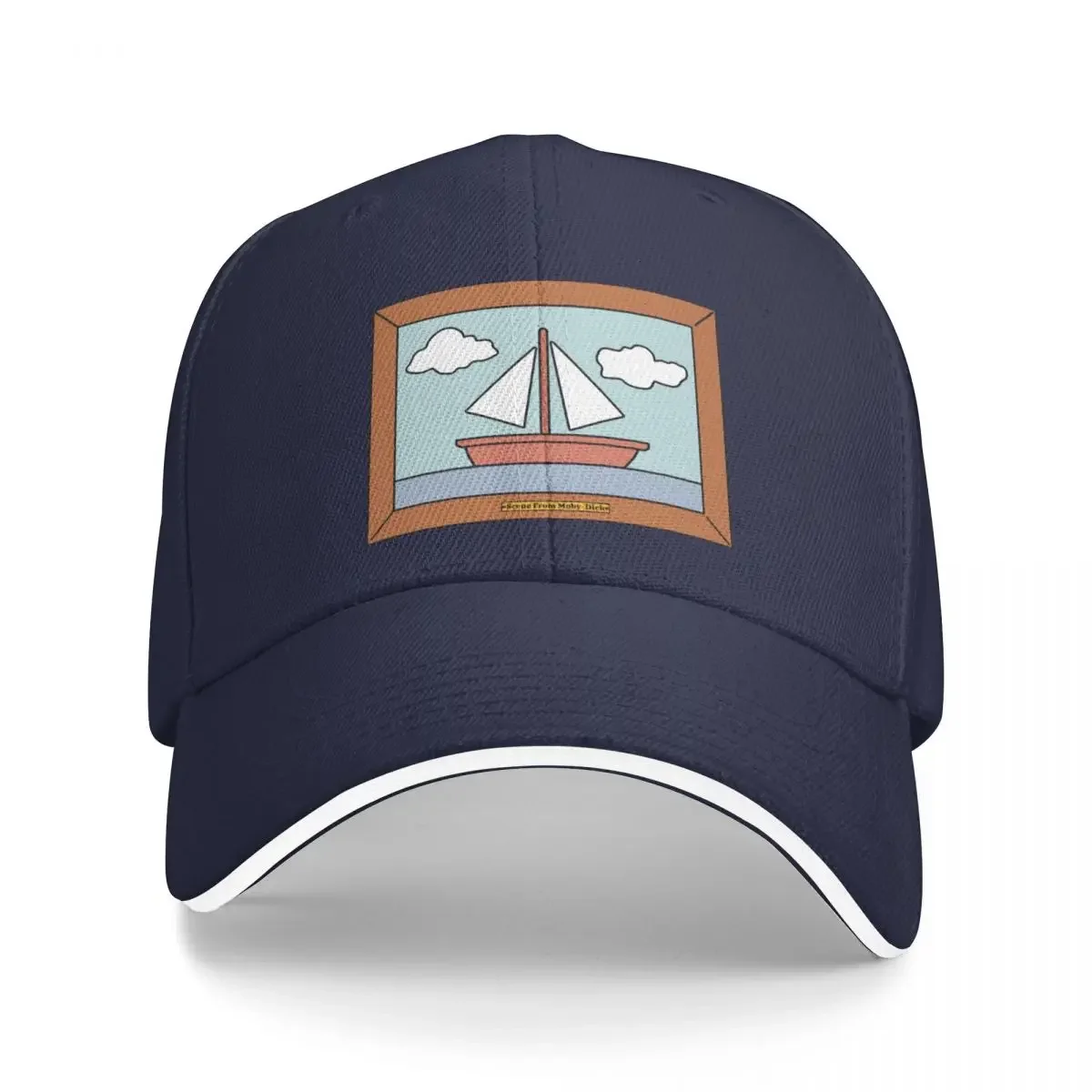 

Scene From Moby-Dick Baseball Cap Trucker Hats Dropshipping Golf Hat Men Women'S