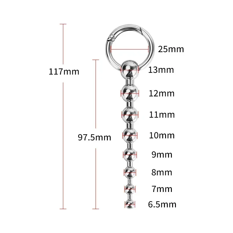 Masturbation Rod Sounding Penis Plug Inserts Sex Products Man BDSM Fetish Urethral Dilator Stretching Plunger Metal Sound Toys
