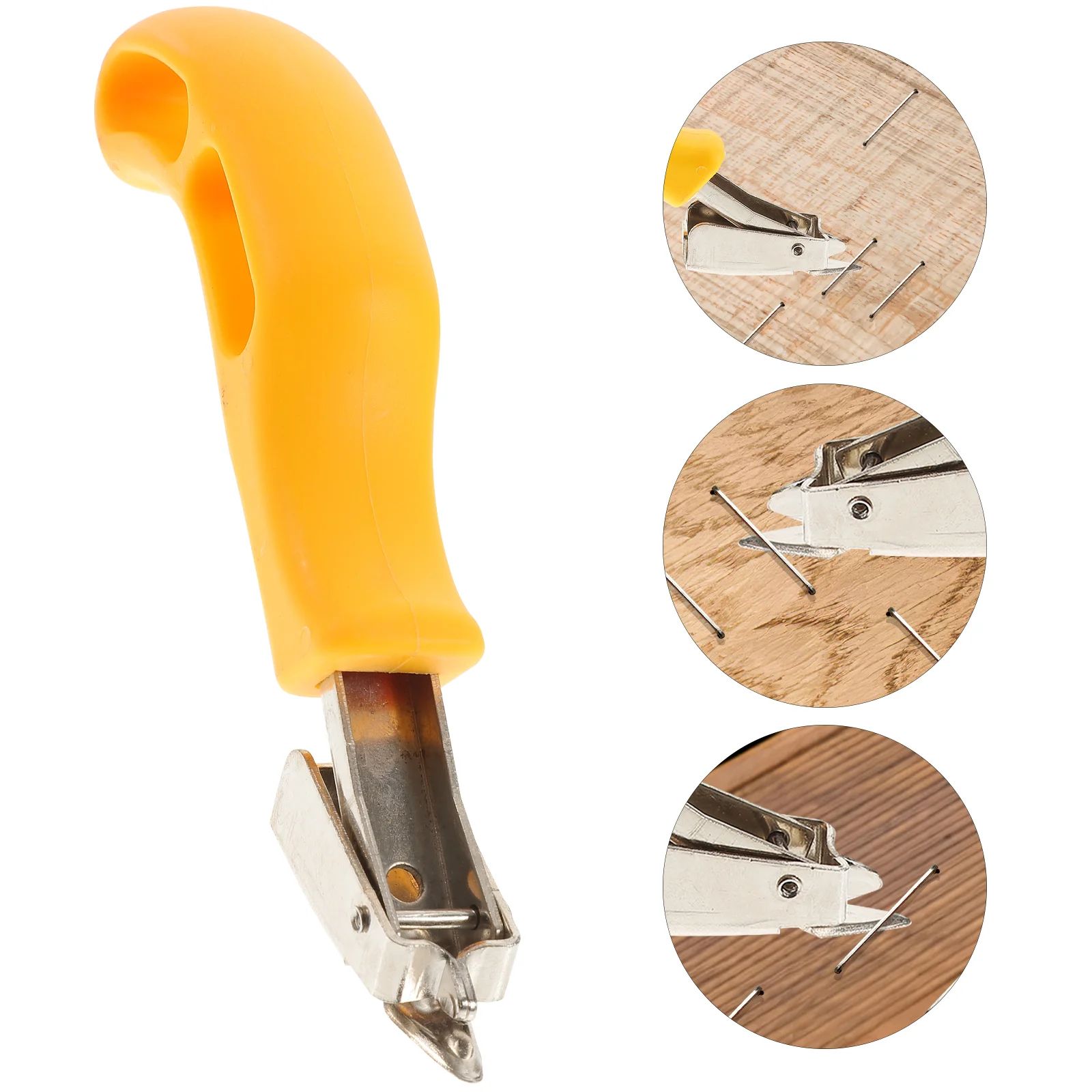 2 Pcs Door Type Nail Remover Staple Tool Heavy Carpet Carbon Steel Duty Upholstery