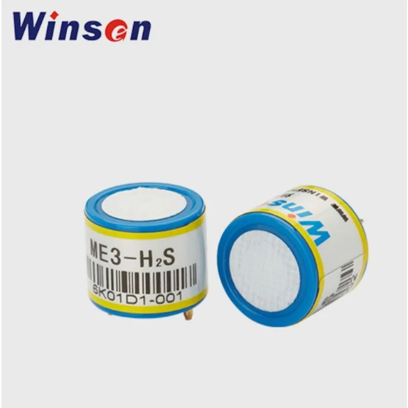 2pcs Winsen ME3-H2S Hydrogen Sulfide Gas Sensor used in industrial and environmental protection fields