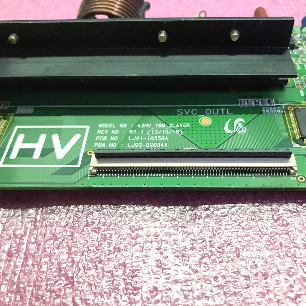 LJ41-10359A LJ92-02034A Plasma Board  for TV PA43H4000AJ ... LJ41 10359A LJ92 02034A Power Supply Fuente De Poder Power Board