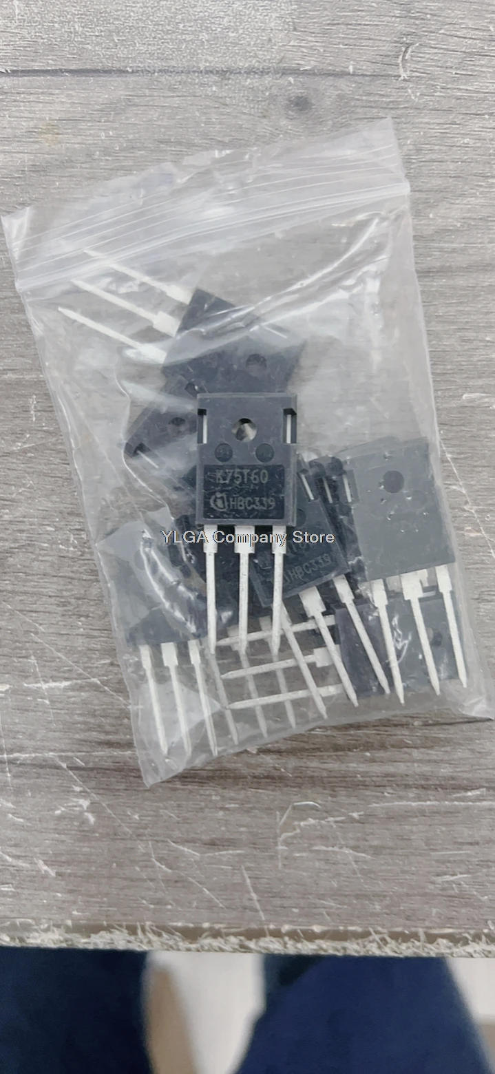 K75T60 IKW75N60T warehouse stock MOS field-effect transistor TO-247 600V 75A         5pCS