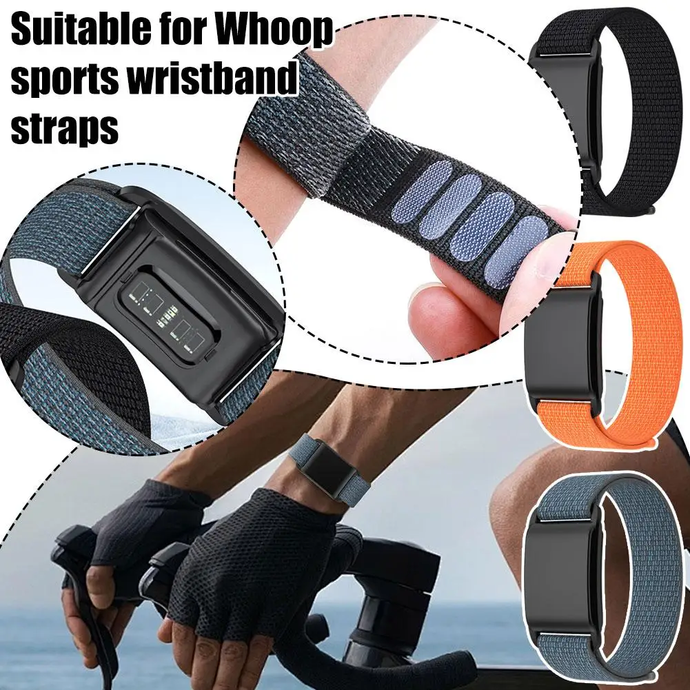 Breathable Nylon Bands+PC Case Sports Replacement Strap For Whoop Sports Bracelet Soft Nylon Replacement Strap Y3N2