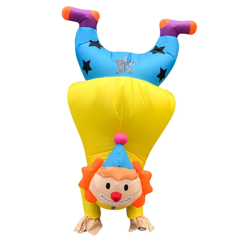

Bear's Den Adult Clown Inflatable Costumes Suits Purim Halloween Party Anime Cosplay Costume Dress for Man Woman Birth New 2025