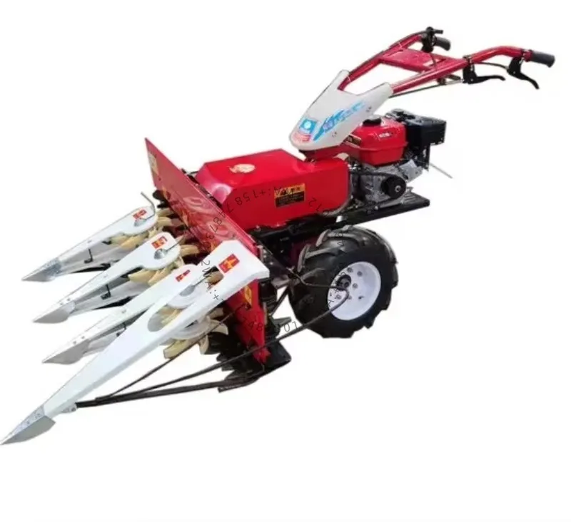 

Reaper Harv ester for Wheat and Rice with g asoline Engine