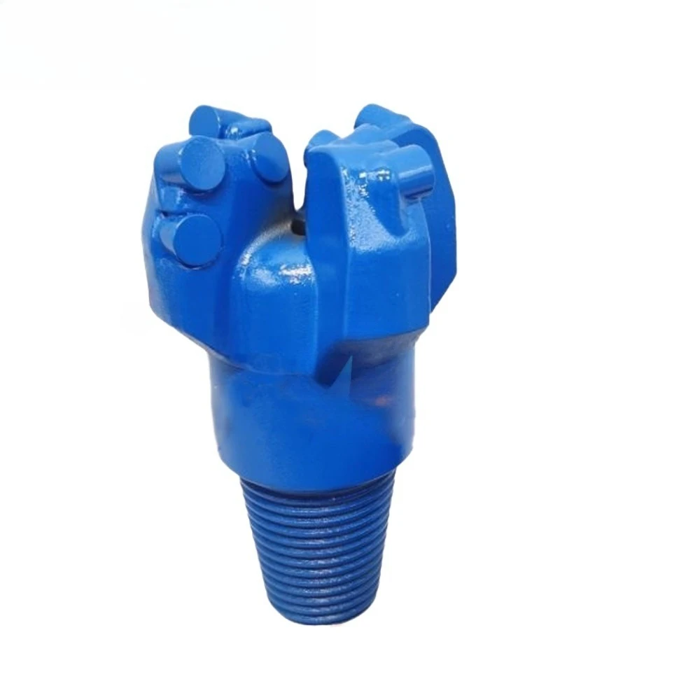 115 Four-leaf Arc Angle PDC Coreless Drill Bit 1613 Oil Tablet 75 Thread