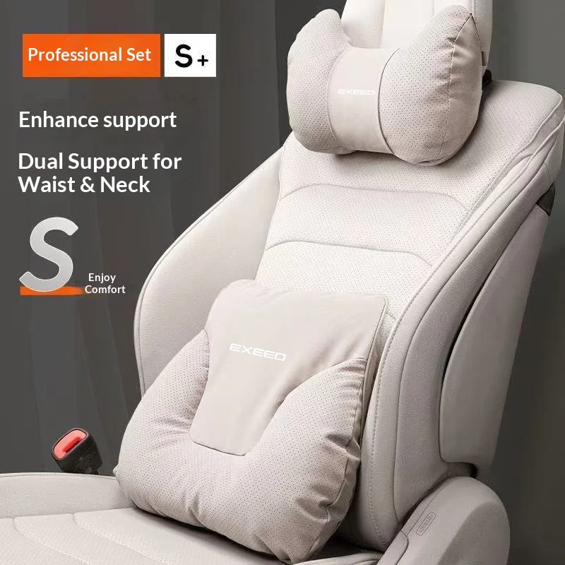 Exeed LX VX TXL RX Sterra ET PHEV‌ ET-I‌ ES TX 3X TXL AtlantiX Car Headrest Neck Support Seat Lumbar Cushion Soft Neck Pillow