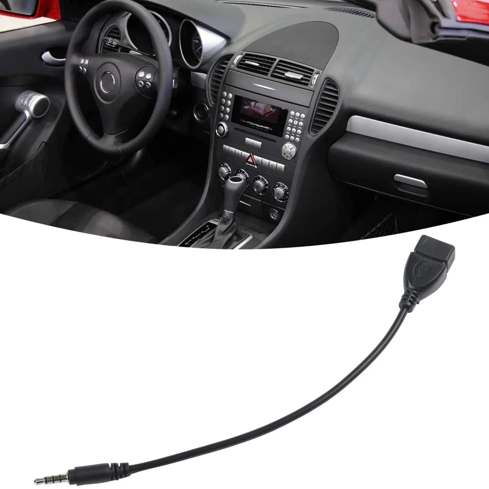 Кабель-адаптер-aux-для-аудиопередачи-черный-надежное-соединение-допускаются-незначительные-отклонения