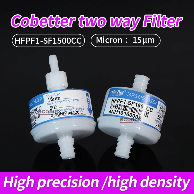 

Brand New Cobetter HFPF1-SF1500CC 15μm Eco Solvent Ink Filter 5 micron 15um For Cobetter ink filter