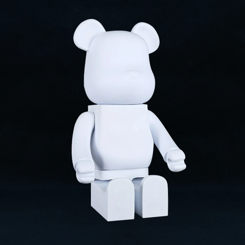 Bearbrick 700% Solid Color Mobilizable Fluid Bear DIY Home Decoration Room Fashion Ornament Friend's Birthday Present Gifts