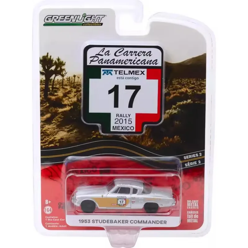 1:64 1953 STUDEBAKER COMMANDER Alta Simulazione Pressofuso Auto In Lega di Metallo Modello Decorazione Auto display regali di raccolta