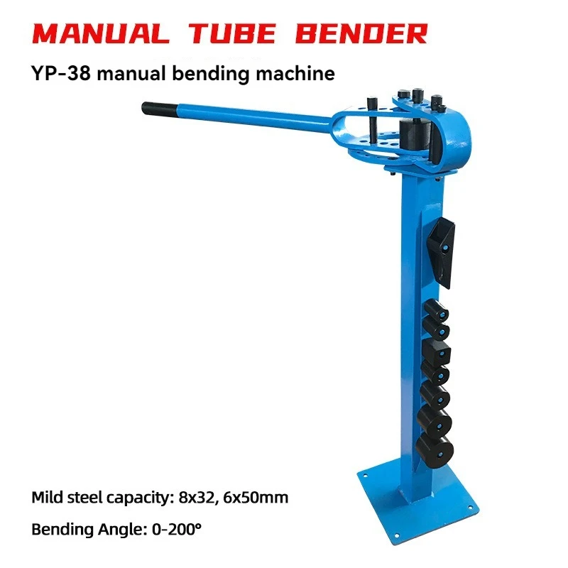 

Компактный станок для гибки металла Yp-38 с 7 круговыми формами 1-3 дюйма, подходит для стали, меди, алюминия и простоты в эксплуатации