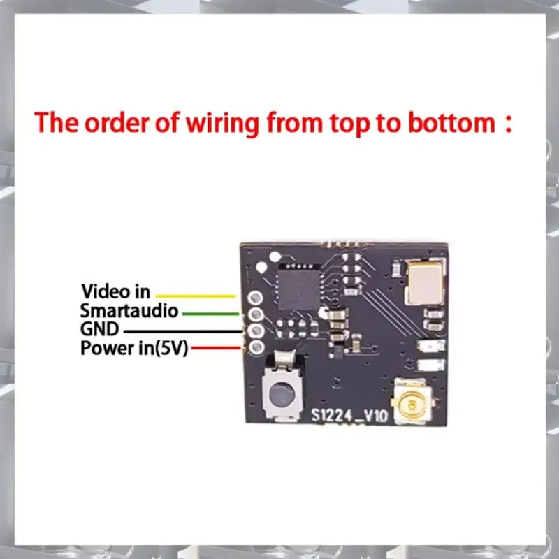 

Лидер продаж, обновленная версия E7082VM 5,8G, 40 каналов, 25/100 МВт, регулируемый FPV-передатчик, поддержка Smartaudio Betaflight Cleanflight OSD