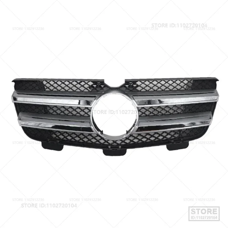 For 2007-2012 Mercedes-Benz GL320 GL350 GL450 GL500 GL550 (X164) Front Upper Bumper Center Grille Radiator 1648802785