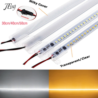 AC220V LED Bar Light High Brightness 2835 LED Clip 30cm 40cm 72LEDs Rigid Strip Saving LED Tubes